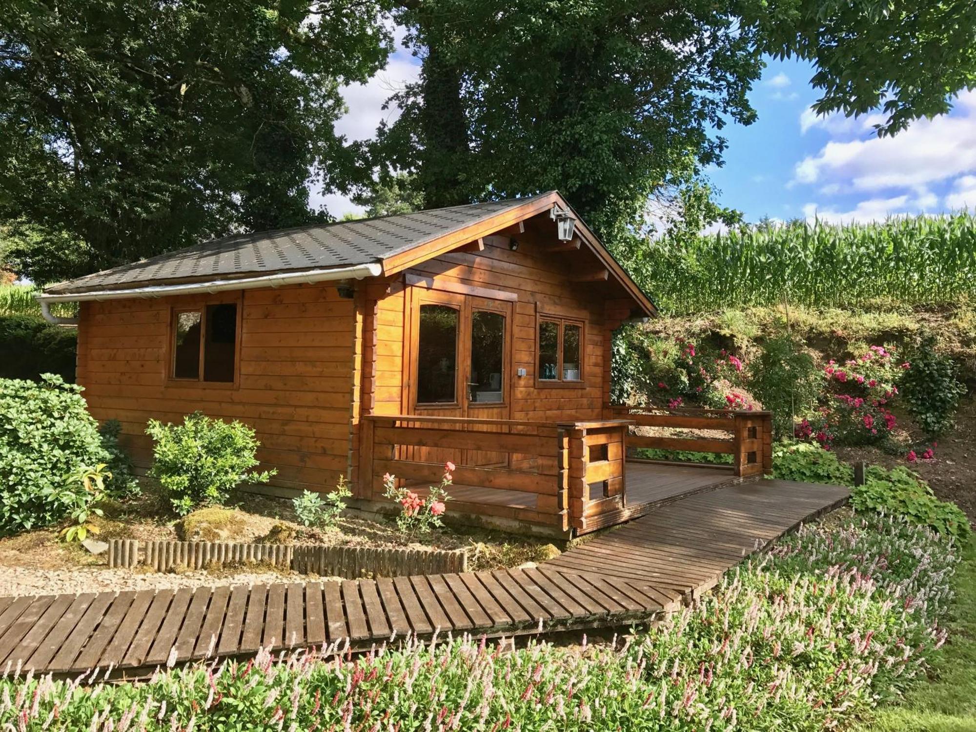 Chambres D'Hotes Les Tilleuls Poullaouen 외부 사진